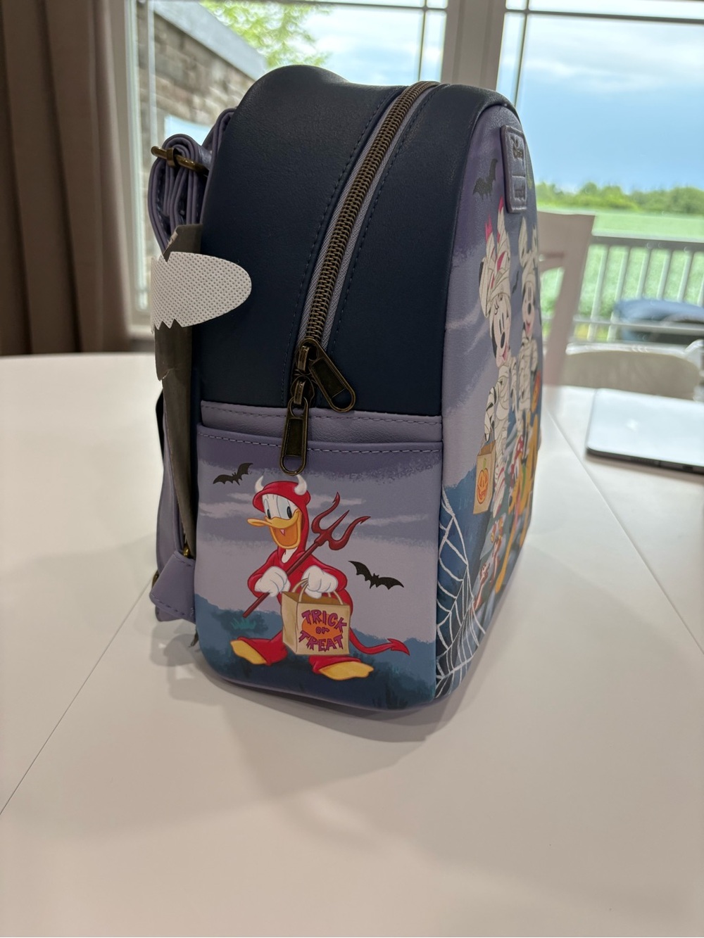 Loungefly Disney Halloween Mickey & Minnie Mummy Backpack NEW WITH TAGS - Picture 5 of 5